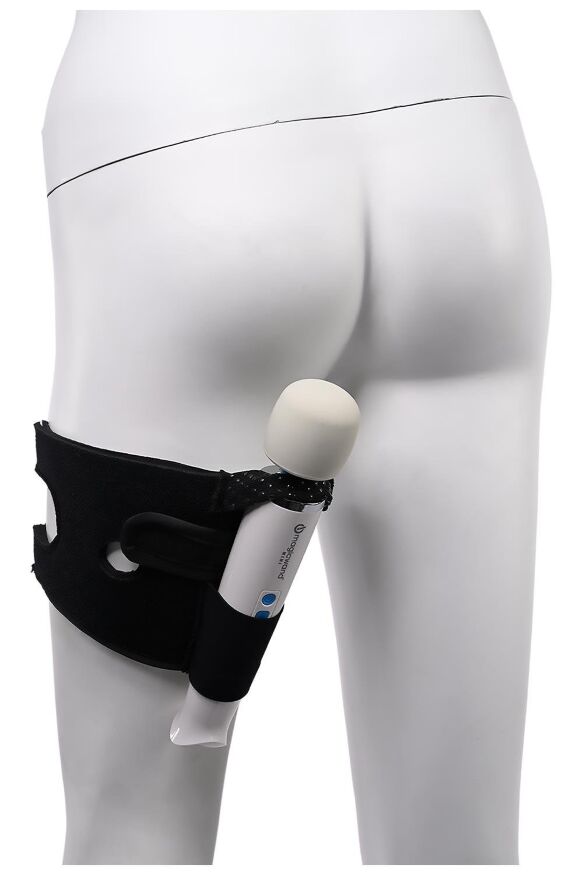 Фиксатор на ногу для игрушек Sportsheets Pivot Forced O Strap черный