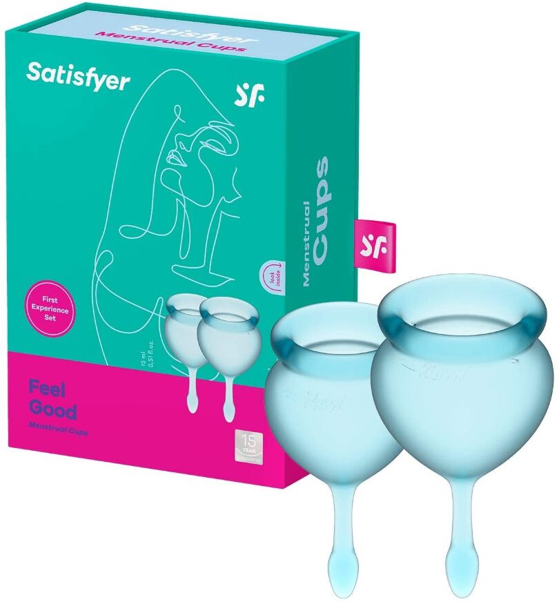 T360906 Менструальные чаши Satisfyer Feel good Menstrual Cup light blue