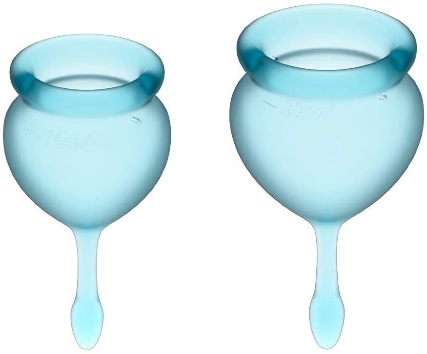 T360906 Менструальные чаши Satisfyer Feel good Menstrual Cup light blue