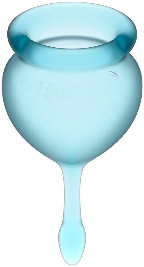 T360906 Менструальные чаши Satisfyer Feel good Menstrual Cup light blue
