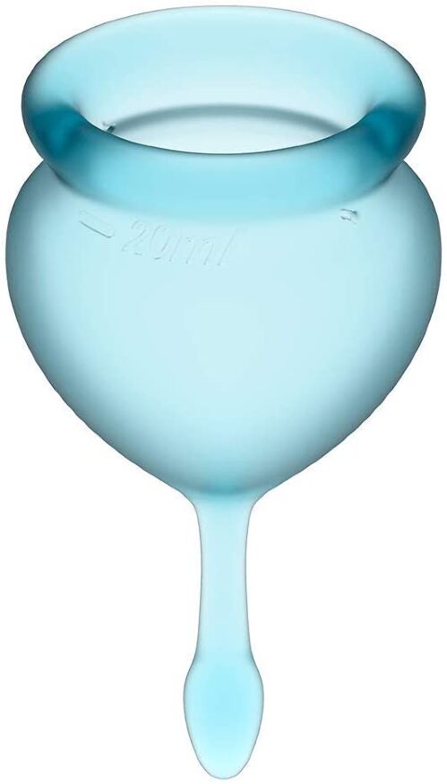 T360906 Менструальные чаши Satisfyer Feel good Menstrual Cup light blue