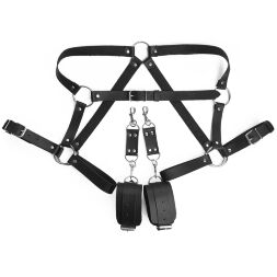 Бондажний набір Art of Sex  -  Bondage set Anasteisha L-2XL, чорний