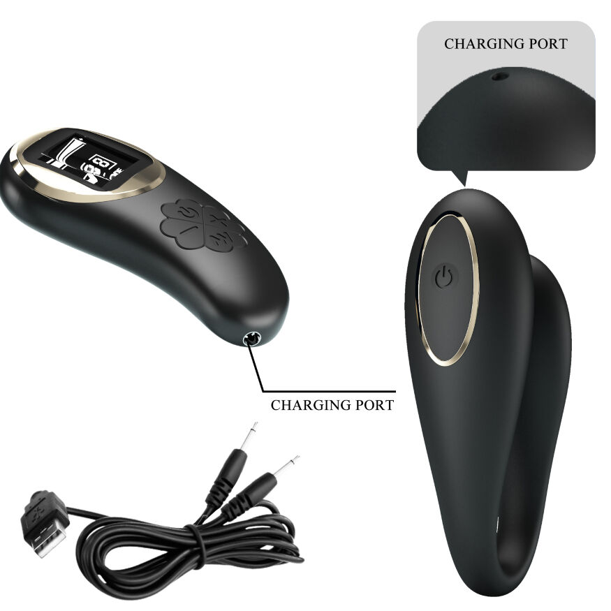 Вібратор - Pretty Love Nathan Stimulator Black