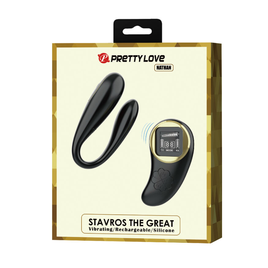 Вібратор - Pretty Love Nathan Stimulator Black