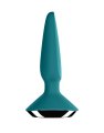 Анальная вибропробка Satisfyer Plug-ilicious 1 Petrol