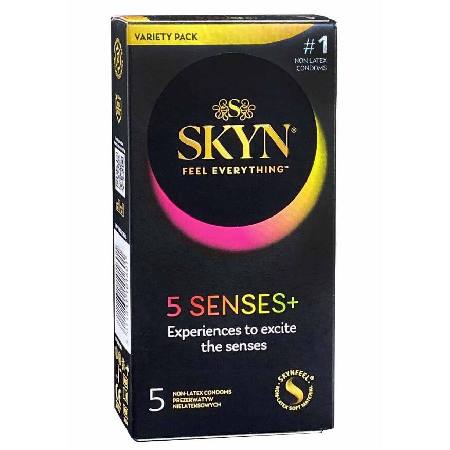 Презервативы SKYN 5 Senses+, 5 шт