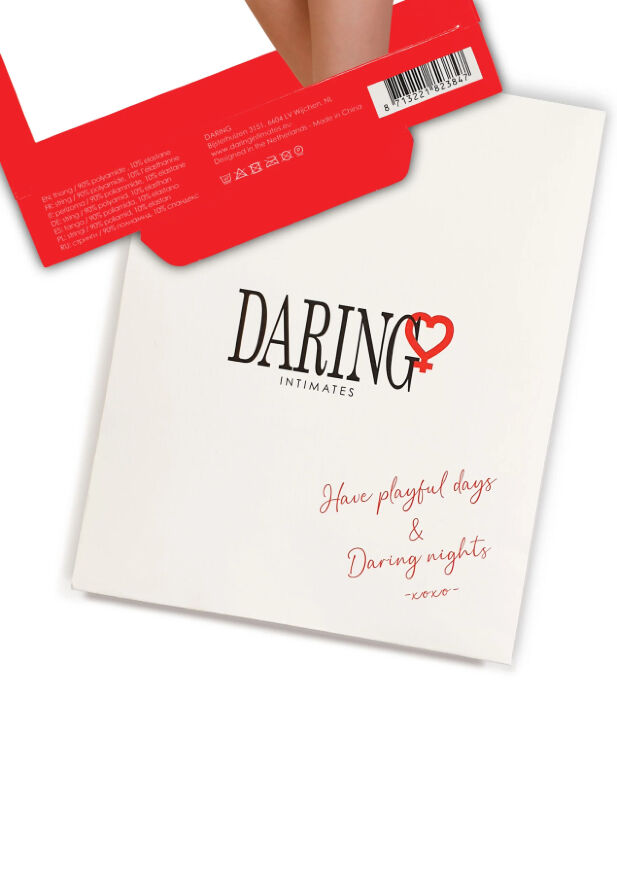 Трусики з відкритою інтимною зоною S/M Delphine Daring Intimates, чорні