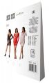 Напівпрозора мінісукня Passion BS101 One Size, black, рукави-мітенки