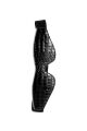 Маска на глаза BLAZE LUXUARY BLINDFOLD CROCO BLACK