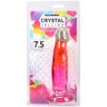 Дилдо с рельеформ Doc Johnson Crystal Jellies - 7.5 Inch Classic Dong - Rainbow