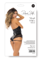 Боди VINYL VIBES TEDDY BLACK, S/M