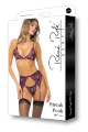 Комплект белья SNEAK PEAK 3PC SET PURPLE, S/M