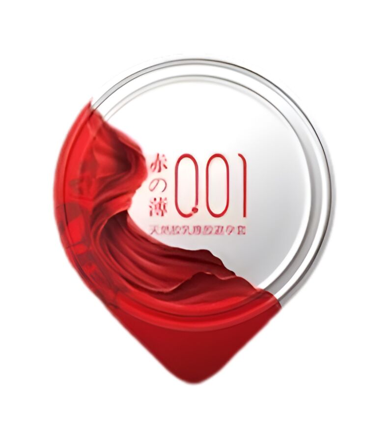 Ультратонкі презервативи з гіалуроновим мастилом та термоефектом OLO - Red &amp; Silver, 10 шт