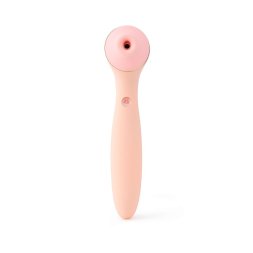 Вакуумный стимулятор с вибратором KISSTOY Polly Max Pink