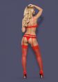 Комплект Obsessive Heartina 3 pcs set S/M красный