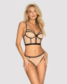 Комплект Obsessive Nudelia top &amp; panties L/XL