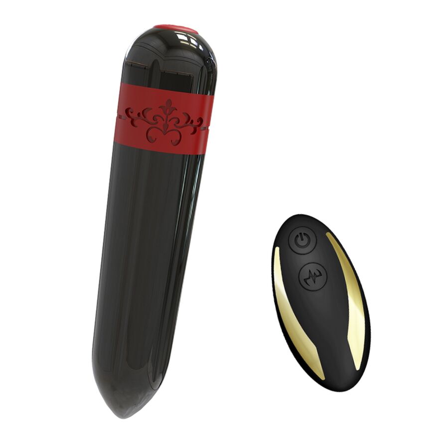 Вибропуля с пультом Rocket black (with remote)