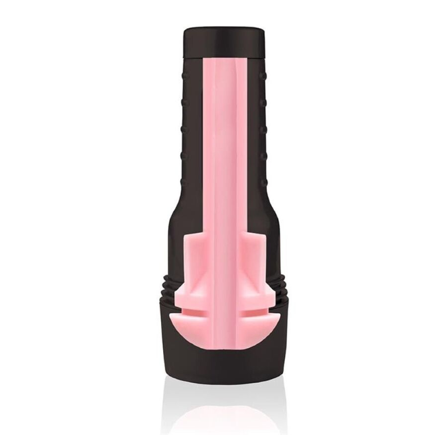 Мастурбатор у колбі Fleshlight Pink Lady Vortex, кібершкіра, тілесний