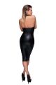 Сукня-олівець з мокрим ефектом Noir Handmade F160 Powerwetlook pencil dress, M