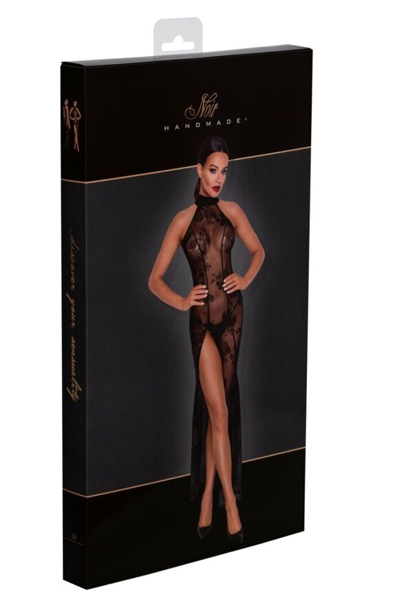Длинное сетчатое платье Noir Handmade F239 Long tulle dress, XL