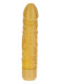 Вибратор реалистичный Gold Dicker, золотистый