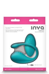 Виброяйцо с дистанционным пультом управления NS Novelties Inya Venus, бирюзовый