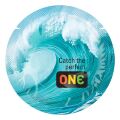 Набір презервативів ONE Color Sensations, 100 шт, кольорові, 10 кольорів, з мастилом, упаковка-тубус