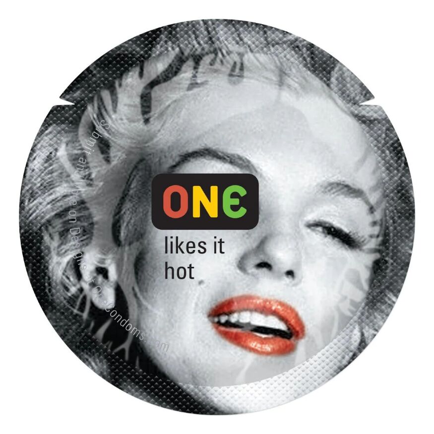 Набір презервативів ONE Color Sensations, 100 шт, кольорові, 10 кольорів, з мастилом, упаковка-тубус