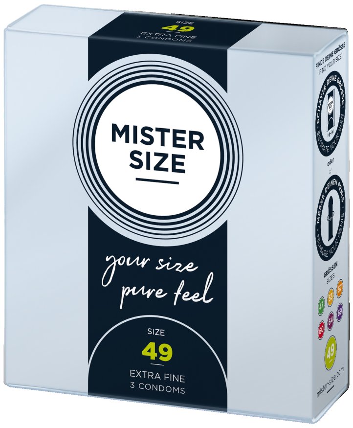 Презервативи Mister Size 49 mm (3шт)