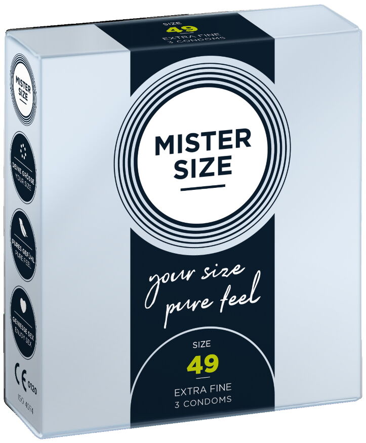 Презервативи Mister Size 49 mm (3шт)