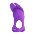 Насадка на член - Pretty Love Silas Vibrant Penis Ring Purple