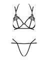 Эротический комплект из стреп Obsessive Badossa 2-pcs set S/M (мятая упаковка!!!)