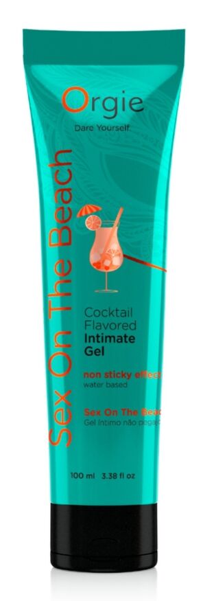Оральный лубрикант Orgie Cocktail Flavored Intimate Gel - Sex On The Beach, 100 ml