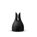 Вибратор микрофон с насадками Zalo Kyro Wand Obsidian Black