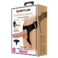 Страпон с членом на присоске - Pretty Love Harness Briefs Jerry 7.6"