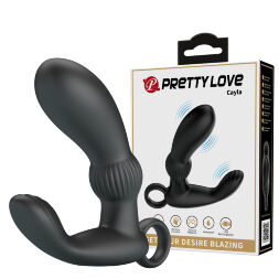 Стильный вибромассажер простаты Pretty Love Cayla Stimulator Black