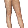 Колготки из микросетки со стразами Leg Avenue Rhinestone micro net tights O/S