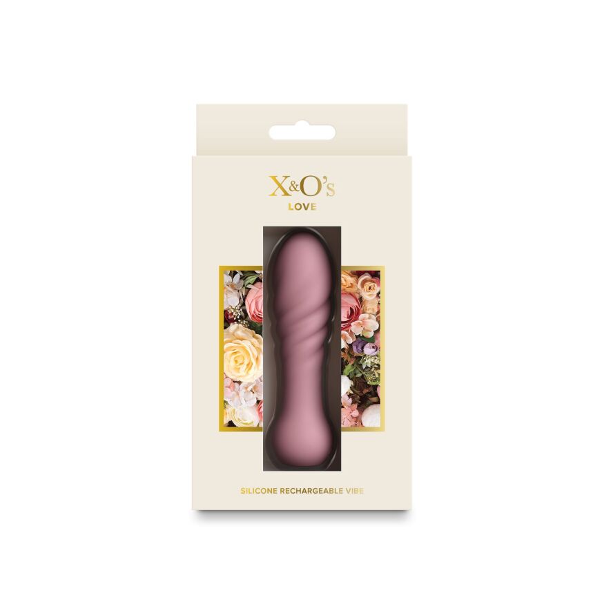 Минивибратор NS Novelties X&amp;O's - Love - Dusty Rose