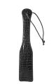 Шлепалка BLAZE LUXURY PADDLE CROCO BLACK
