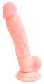 Фалоімітатор з мошонкою - Medical Silicone Dildo, 18 см