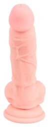 Фалоімітатор з мошонкою - Medical Silicone Dildo, 18 см