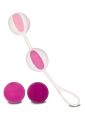 Кулі вагінальні Gvibe Geisha Balls 2 для тренування інтимних м'язів, рожеві