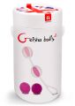 Кулі вагінальні Gvibe Geisha Balls 2 для тренування інтимних м'язів, рожеві