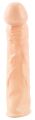 Удлиняющая насадка на пенис телесного цвета Silicone Extension Flesh