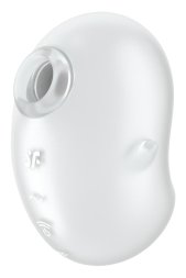 Вакуумный стимулятор вибратор Satisfyer Cutie Ghost белый, 9.1 см