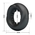 Эрекционное кольцо Crazy Bull №4 - DAQUEZ super soft silicone, BI-210354