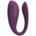 Вібростимулятор смарт 2в1 у формі літери С - Pretty Love Aari Stimulator Purple