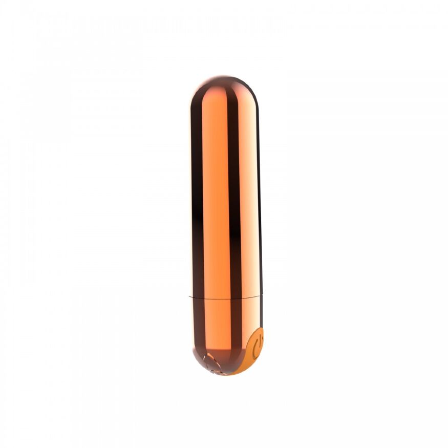 Вибропуля Power Bullet USB Gold