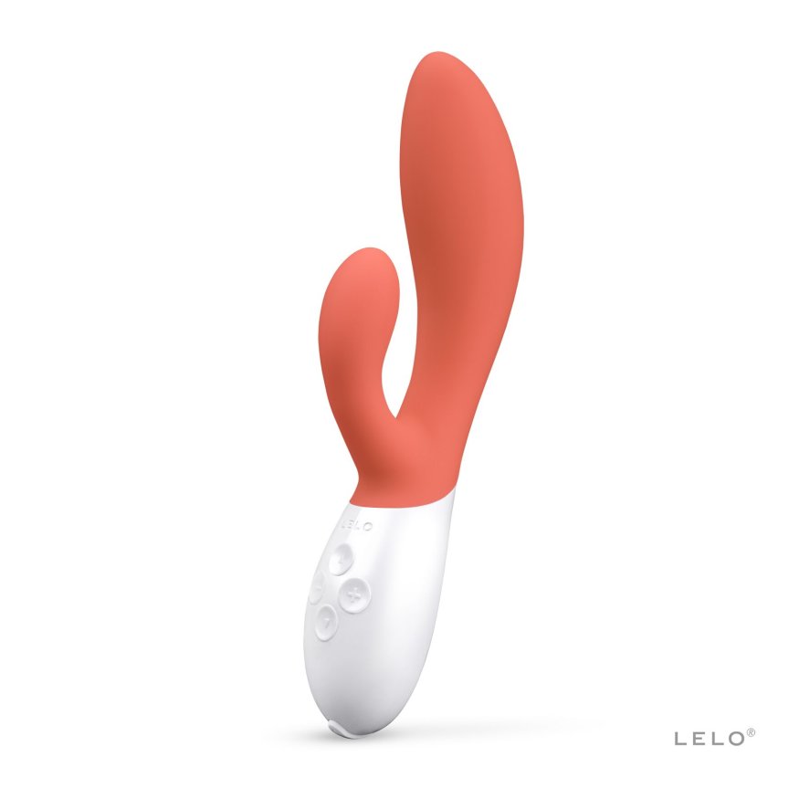Вибратор LELO Ina 3 - вибратор кролик для стимуляции клитора и точки G LELO Ina 3 Coral