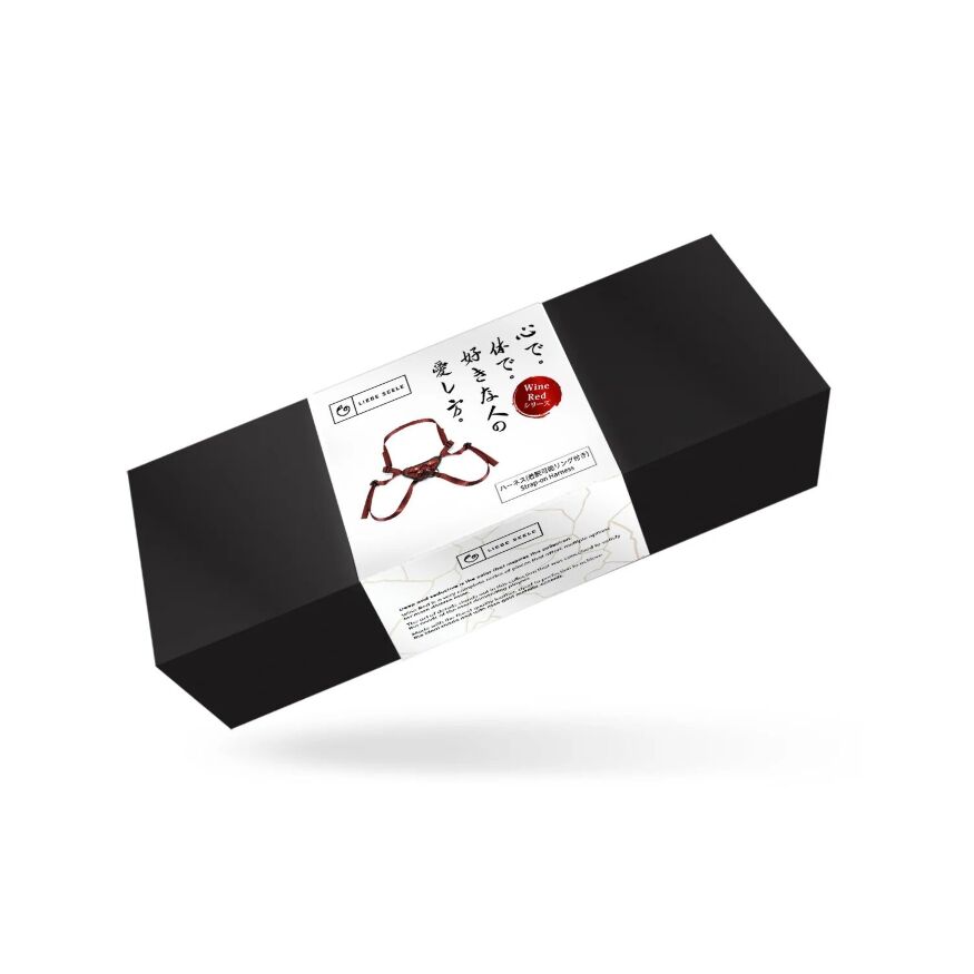 Трусики для страпона Liebe Seele Wine Red Strap-on Harness